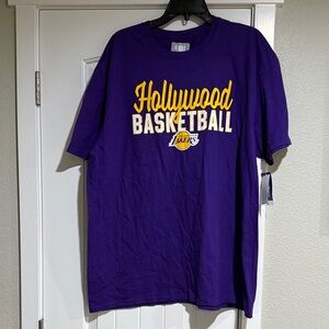 NBA Purple Tee with Iconic Logo